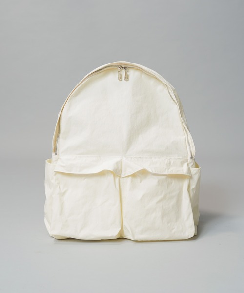 MAISON SPECIAL(メゾンスペシャル)の「《UNISEX》KONBU Nylon Backpack/コンブナイロンバックパック【MAISON SPECIAL/メゾンスペシャル】(バックパック/リュック・メンズ・ブラック/ホワイト・FREE)」の12枚目の写真