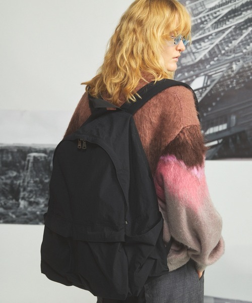 MAISON SPECIAL(メゾンスペシャル)の「《UNISEX》KONBU Nylon Backpack/コンブナイロンバックパック【MAISON SPECIAL/メゾンスペシャル】(バックパック/リュック・メンズ・ブラック/ホワイト・FREE)」の13枚目の写真