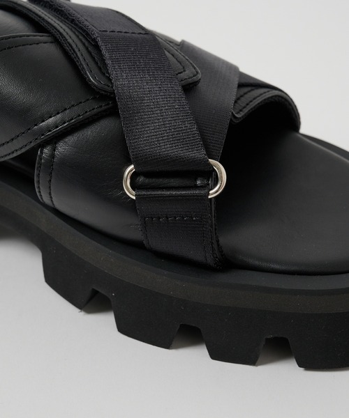 PADRONE（パドローネ）の「【PADRONE/パドローネ】CS MULTISTRAP SANDALS（サンダル・メンズ・ブラック・40/41）」の4枚目の写真