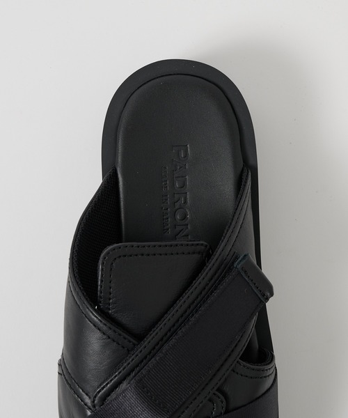 PADRONE（パドローネ）の「【PADRONE/パドローネ】CS MULTISTRAP SANDALS（サンダル・メンズ・ブラック・40/41）」の7枚目の写真