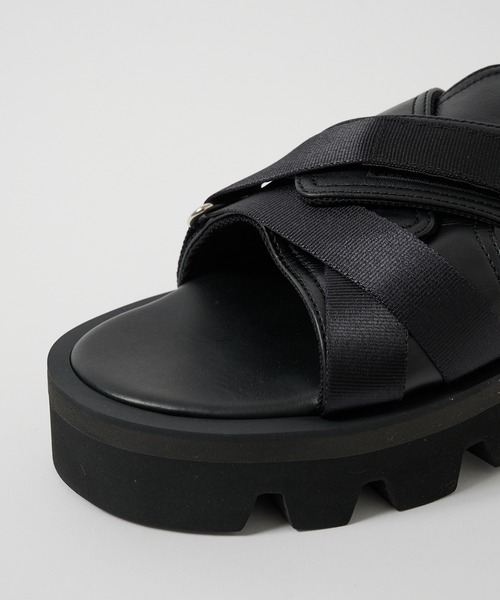 PADRONE（パドローネ）の「【PADRONE/パドローネ】CS MULTISTRAP SANDALS（サンダル・メンズ・ブラック・40/41）」の10枚目の写真