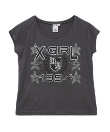 「X-girl」 半袖シャツ M グレー レディース X-girl 「X-girl」 半袖シャツ M グレー レディース : ZOZOTOWN