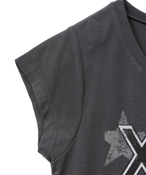 STAR AND EMBLEM S/S TEE（Tシャツ/カットソー）｜X-girl