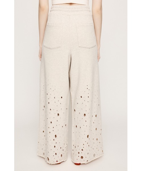 SLY（スライ）の「DAMAGE SW PT ダメージ スウェット パンツ（スウェットパンツ・レディース・杢グレー/ブラック系その他2・FREE）」の17枚目の写真