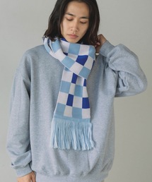 ROOPTOKYO（ループトウキョウ）の「FACETASM/ファセッタズム×COIN PARKING DELIVERY/コインパーキングデリバリー Mr.SHIRAI CHECKER MUFFLER マフラー サッカーマフラー（マフラー・メンズ）」