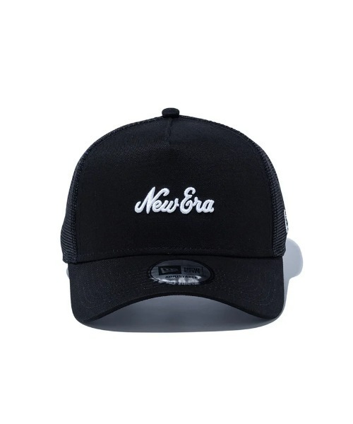 NEW ERA】9FORTY A-Frame トラッカー オールドロゴ ブラック