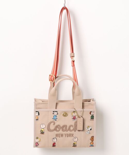 COACH X PEANUTS】カーゴ トート バッグ 26（トートバッグ