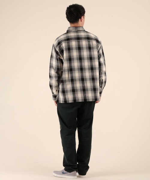 ムラサキスポーツ(ムラサキスポーツ)の「【ムラサキスポーツ限定】DEAR LAUREL/ディアローレル HEAVY FLANNEL SHIRT ネルシャツ チェック柄 D25F-2601(シャツ/ブラウス・メンズ・マスタード/ネイビー/ターコイズブルー/オフホワイト・XL/L/M)」の8枚目の写真