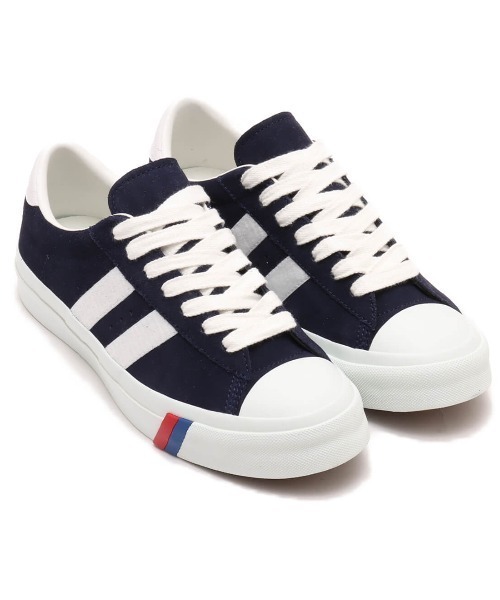 PRO-Keds(プロケッズ)の「PRO-Keds ROYAL PLUS SUEDE / プロケッズ ロイヤル プラス スエード(スニーカー・メンズ・ネイビー・23.0cm/23.5cm/24.0cm/24.5cm/25.0cm/25.5cm/26.0cm/26.5cm/27.0cm/27.5cm/28.0cm/28.5cm)」の1枚目の写真