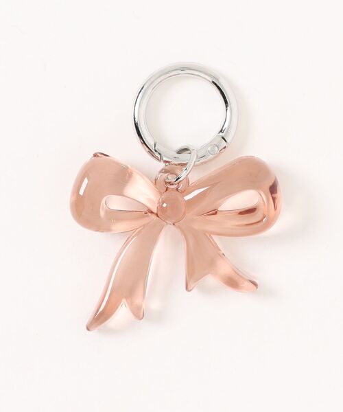flower（フラワー）の「ジェリーリボンチャーム（キーホルダー・レディース・ブラウン/ピンク・FREE）」の8枚目の写真