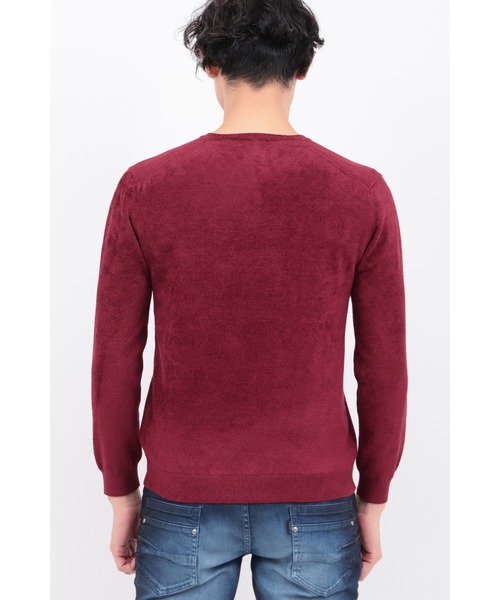 TORNADO MART（トルネードマート）の「ﾏｲｸﾛﾓｰﾙVﾈｯｸKN（ニット/セーター・メンズ・レッド/ブラック/ダークグリーン/グレー・LL/L/M）」の7枚目の写真