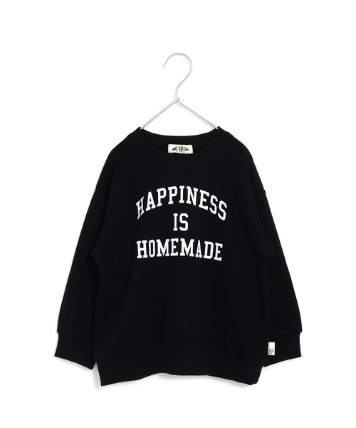 MAKE YOUR DAY（メイクユアデイ）の「HOMEMADEロゴファミリー裏毛トレーナー■150.160cm（スウェット・キッズ・ミント/ライトグレー/ブラック・160/150）」の4枚目の写真