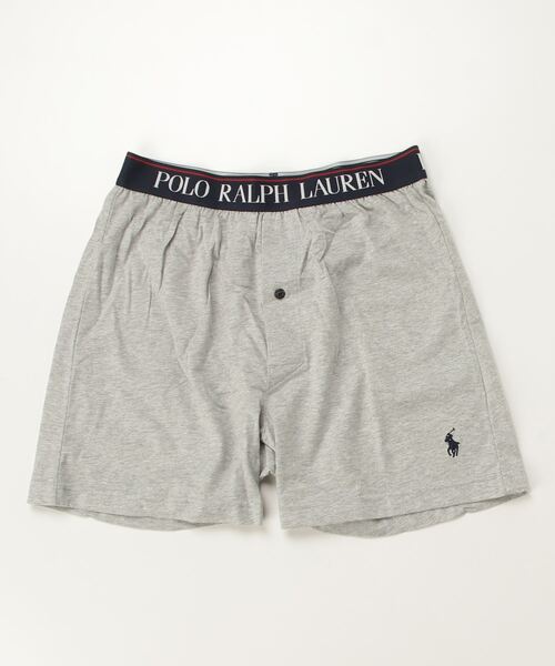 POLO RALPH LAUREN（ポロ ラルフ ローレン）の「【POLO RALPH LAUREN】ニットトランクス（トランクス・メンズ・ネイビー/ヘザーグレー・LARGE/SMALL/MEDIUM）」の2枚目の写真