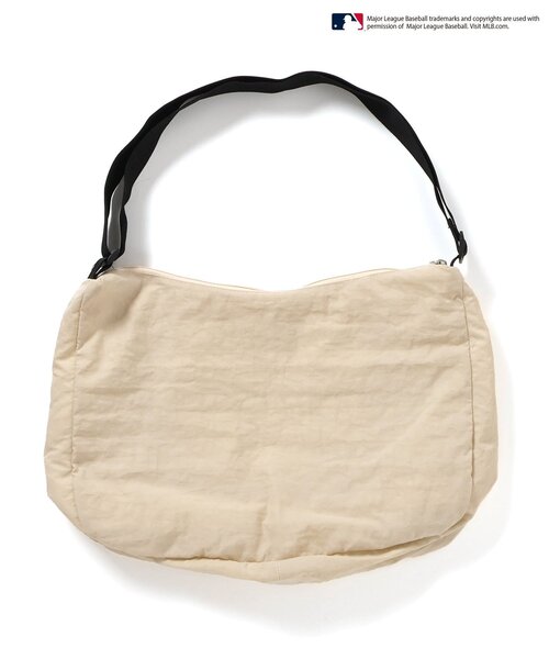 MLB(メジャーリーグベースボール)の「MLBショルダーBAG(ボディバッグ/ウエストポーチ・キッズ・オフホワイト/ブラック・FREE)」の8枚目の写真
