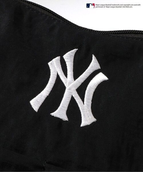 MLB(メジャーリーグベースボール)の「MLBショルダーBAG(ボディバッグ/ウエストポーチ・キッズ・オフホワイト/ブラック・FREE)」の3枚目の写真