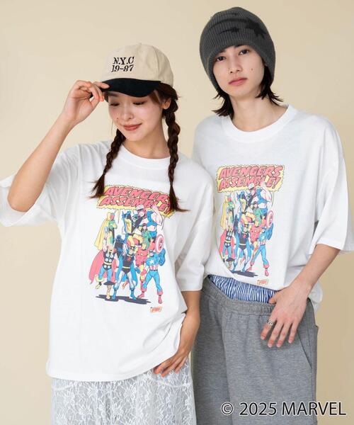 MARVEL（マーベル）の「∴WEGO/MARVELグラフィックT（Tシャツ/カットソー・メンズ・その他3/その他1/その他4/その他2・SMALL/MEDIUM/LARGE）」の4枚目の写真