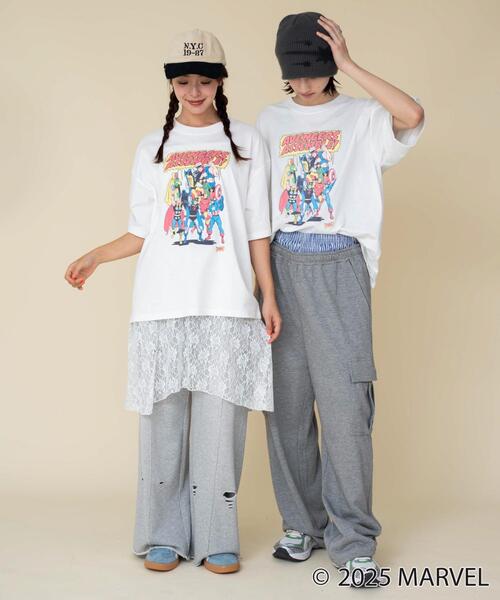 MARVEL（マーベル）の「∴WEGO/MARVELグラフィックT（Tシャツ/カットソー・メンズ・その他3/その他1/その他4/その他2・SMALL/MEDIUM/LARGE）」の6枚目の写真