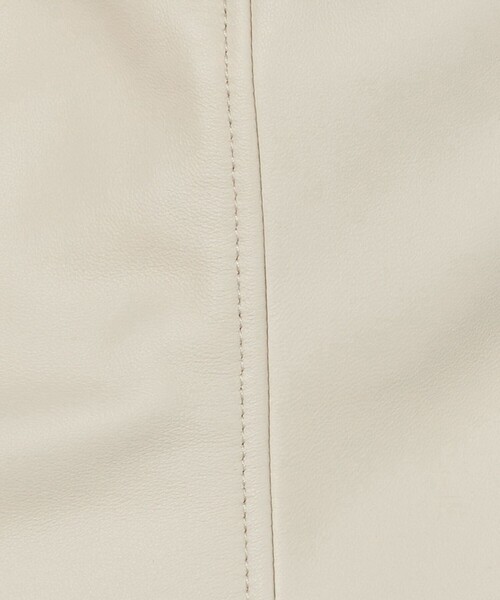 6（ロク）の「＜6(ROKU)＞レザー ビスチェ（その他トップス・レディース・ホワイト/ブラウン系・38/36）」の15枚目の写真