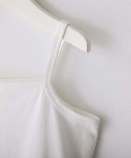 CIAOPANIC TYPY（チャオパニックティピー）の「【KIDS】裾切替レイヤードキャミ（キャミソール・キッズ・ホワイト/ホワイト系その他・XX-LARGE/SMALL/MEDIUM/LARGE/X-LARGE）」の17枚目の写真