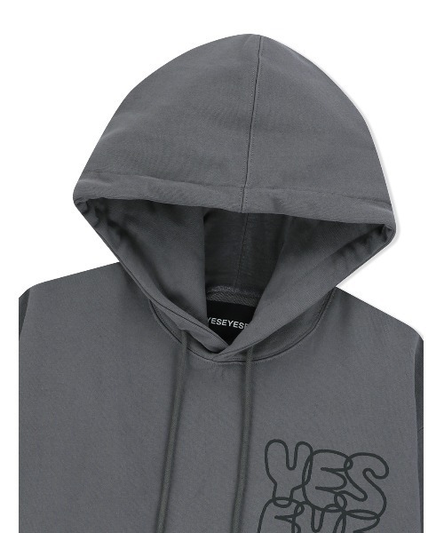 YESEYESEE(イエスアイシー)の「C-Logo Hoodie(パーカー・メンズ・ダークグレー/ライトグリーン/ネイビー/ダークブラウン・L/XL/S/M)」の19枚目の写真