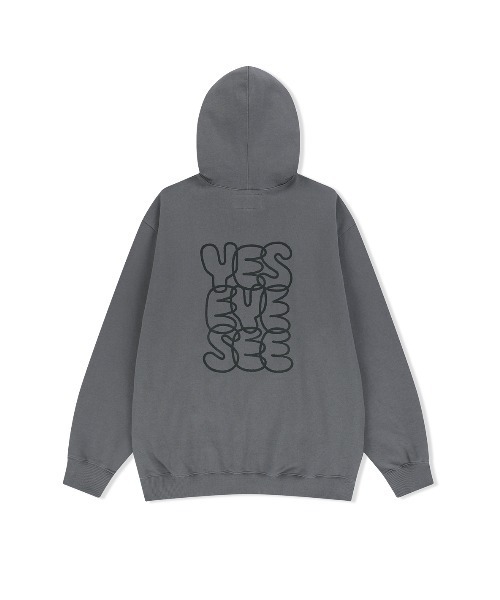 YESEYESEE(イエスアイシー)の「C-Logo Hoodie(パーカー・メンズ・ダークグレー/ライトグリーン/ネイビー/ダークブラウン・L/XL/S/M)」の16枚目の写真