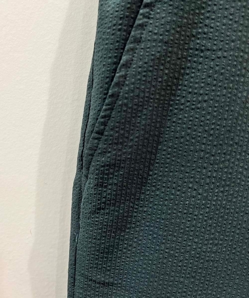 MICHEL KLEIN HOMME (ミッシェルクランオム)の「サッカーストレッチイージーパンツ(スラックス・メンズ・オフホワイト/ブラック/ライトグリーン・MEDIUM/LARGE/X-LARGE)」の14枚目の写真