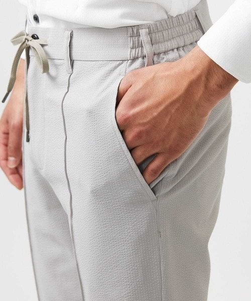 【NEW】ミッシェルクランオム（MICHEL  HOMME）/サッカーストレッチイージーパンツ サッカーストレッチイージーパンツ（スラックス）｜MICHEL KLEIN HOMME