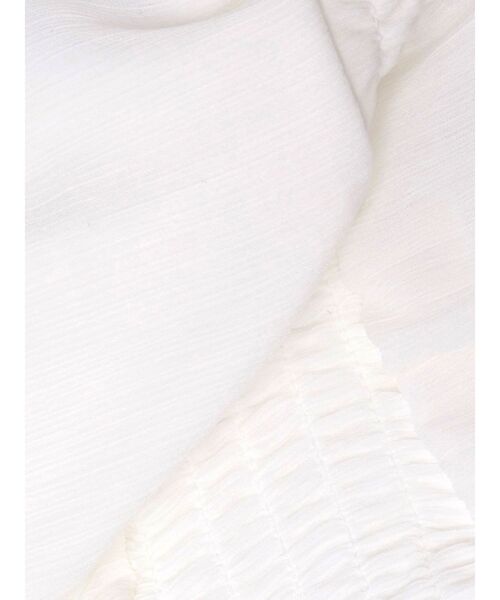 RESEXXY(リゼクシー)の「オフショルシャーリングチュニック(シャツ/ブラウス・レディース・ブラック/イエロー/ホワイト・FREE)」の4枚目の写真