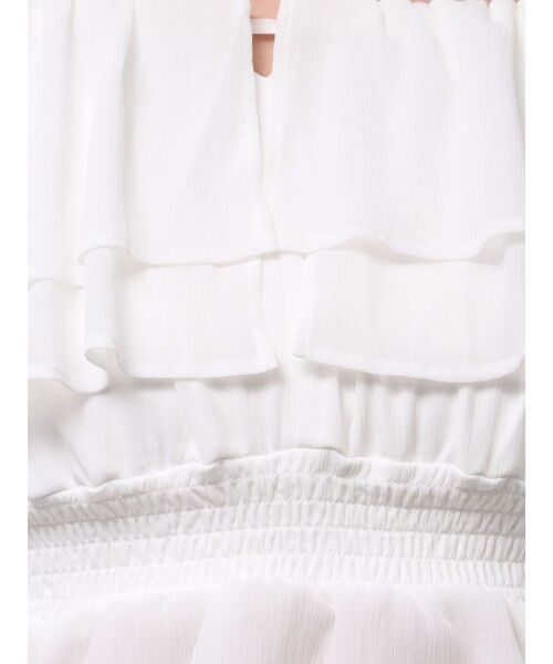 RESEXXY(リゼクシー)の「オフショルシャーリングチュニック(シャツ/ブラウス・レディース・ブラック/イエロー/ホワイト・FREE)」の8枚目の写真