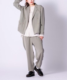 Enjouemen（エンジョウメン）の「ポリトロダブルJKTセットアップ（セットアップ）」