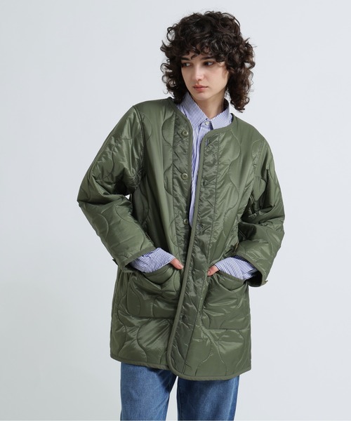 WOMAN》QUILTING LINER JACKET / キルティングライナージャケット