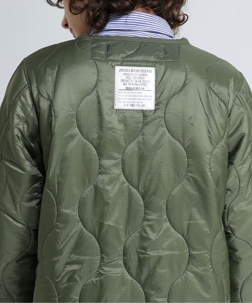 WOMAN》QUILTING LINER JACKET / キルティングライナージャケット