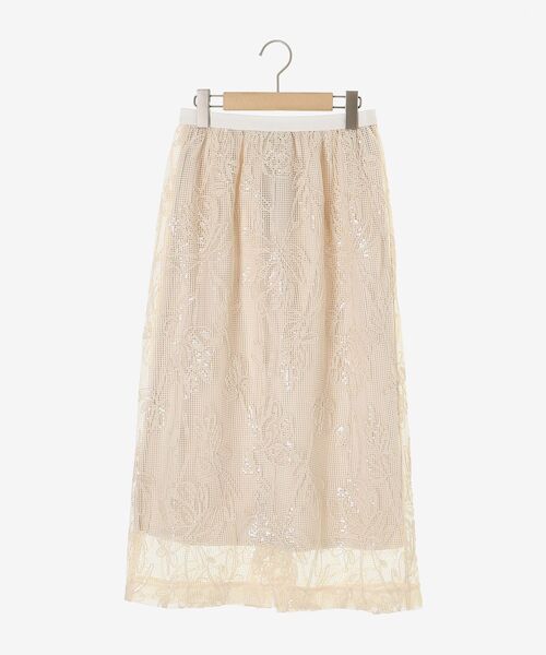 le.coeur blanc(ルクールブラン)の「TORRAZZO DONNAスパンコールスカート(スカート・レディース・ブラック/アイボリー・38)」の11枚目の写真