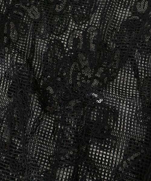 le.coeur blanc(ルクールブラン)の「TORRAZZO DONNAスパンコールスカート(スカート・レディース・ブラック/アイボリー・38)」の3枚目の写真