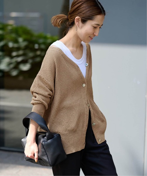 FRAMeWORK カノコ2WAY Back開きカーディガン FRAMeWORK｜≪追加≫カノコ 2WAY Back開きカーディガン