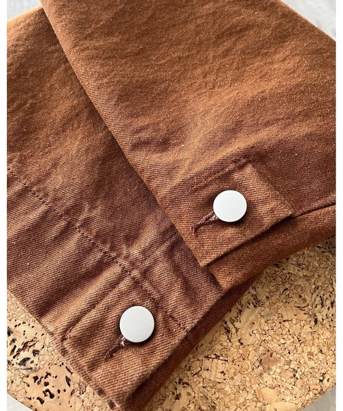 ZOZOMARKET（ゾゾマーケット）の「ZOZOMARKET by idaka-サイドボタンバギーデニム（デニムパンツ・メンズ・ブラウン・マルチサイズ）」の8枚目の写真