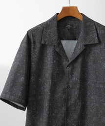 ITEMS URBANRESEARCH | Batik Print Open Collar shirts(シャツ/ブラウス)