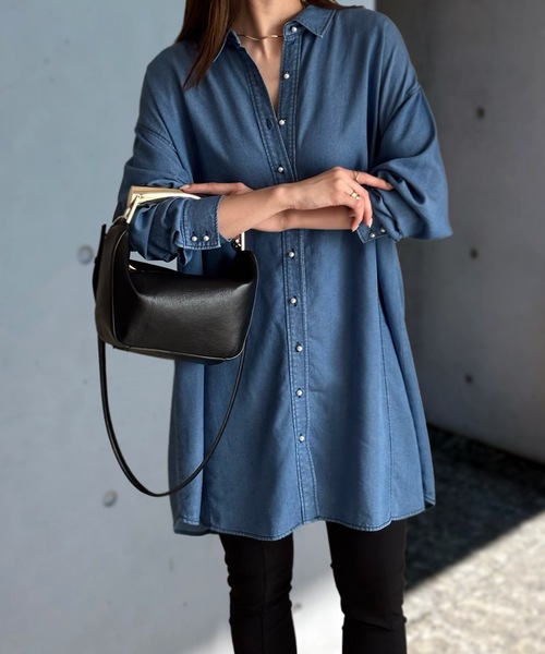 【satoha】Emma Taylor 黒 フリル付きモッズコート 美品 satoha】Emma Taylor 黒 フリル付きモッズコート 美品