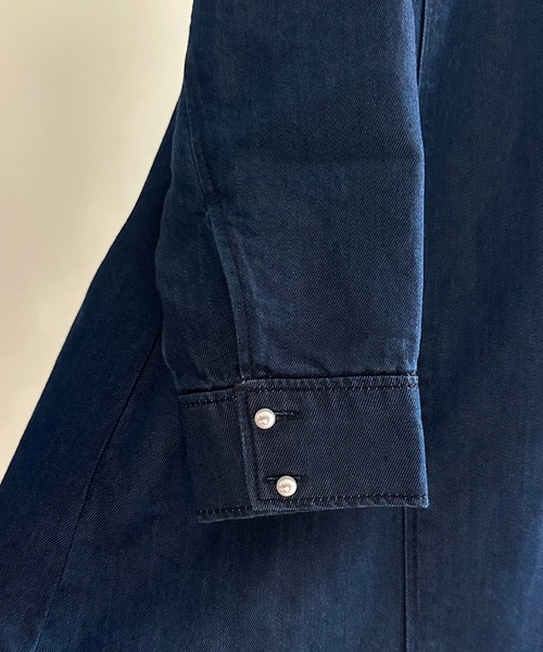 まぁ★様♡オーダー用 パール釦オーバーデニムチュニックシャツ Emma Taylor