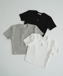 CLANE | LOGO CROPPED TIGHT TEE(Tシャツ/カットソー)