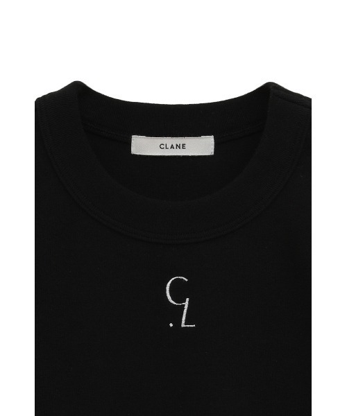 LOGO CROPPED TIGHT TEE（Tシャツ/カットソー）｜CLANE（クラネ