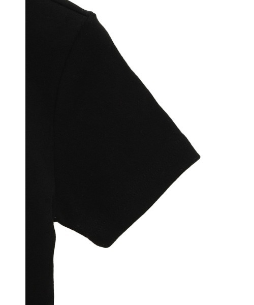 CLANE（クラネ）の「LOGO CROPPED TIGHT TEE（Tシャツ/カットソー・レディース・ホワイト/ブラック・1/2）」の11枚目の写真