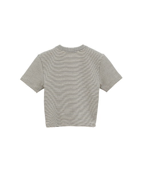 CLANE クラネ LOGO CROPPED TIGHT TEE LOGO CROPPED TIGHT TEE（Tシャツ/カットソー）｜CLANE（クラネ）の