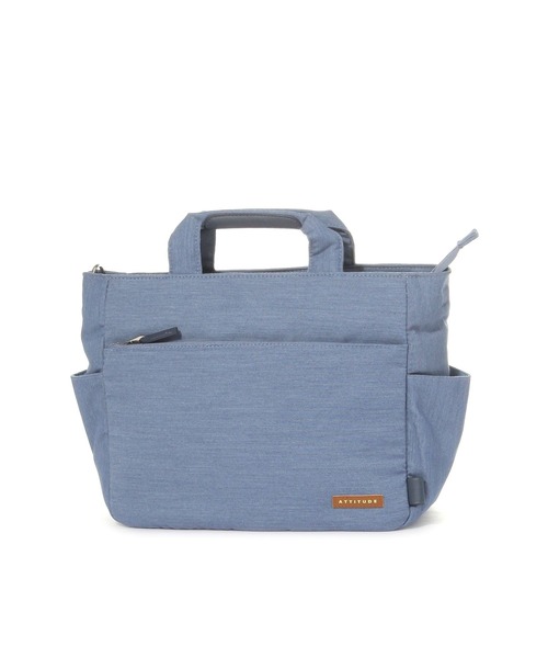 FOUND GOOD(ファウンドグッド)の「ヤワラカショルダーM(ショルダーバッグ・レディース・ベージュ/ブルー系5/グレー系5・FREE)」の8枚目の写真