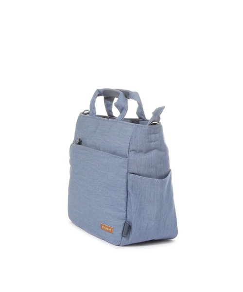 FOUND GOOD(ファウンドグッド)の「ヤワラカショルダーM(ショルダーバッグ・レディース・ベージュ/ブルー系5/グレー系5・FREE)」の9枚目の写真