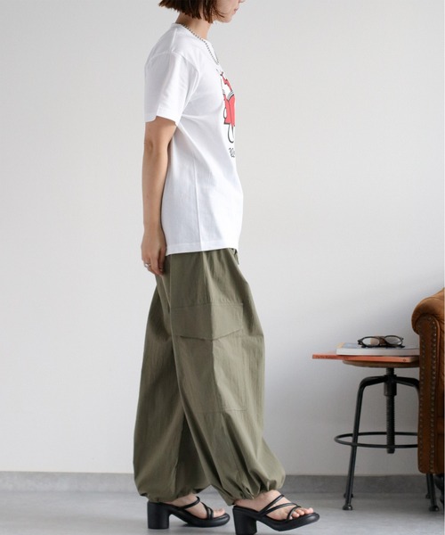 ハローキティコラボ(ハローキティコラボ)の「【HELLO KITTY / ハローキティ】キャラクタープリントTee(Tシャツ/カットソー・レディース・ブラック/ピンク/ホワイト・S)」の13枚目の写真