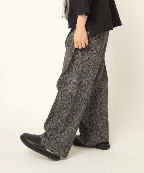 R4373 ヴィンテージペイズリーパンツ