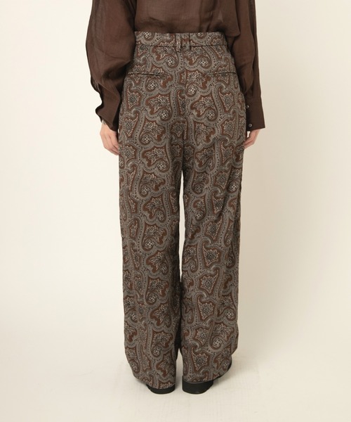 R4373 ヴィンテージペイズリーパンツ