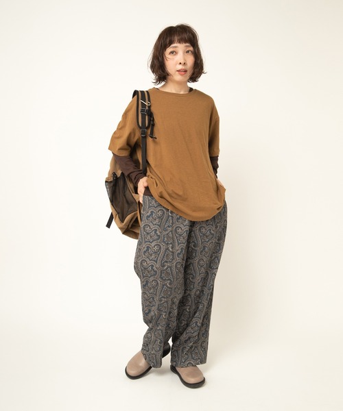 セール】R4373 ヴィンテージペイズリーパンツ（その他パンツ