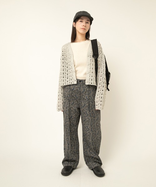 R4373 ヴィンテージペイズリーパンツ